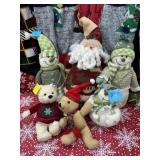 (6) Selection of Christmas Plush