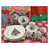 Vintage Alco 12 Piece Holiday Sinner Set