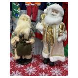 Vintage Santa Statues