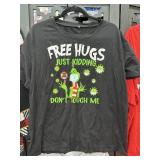 Grinch Free Hugs Tshirt Size 3XL