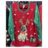 Holiday Time Dog Ugly Christmas Sweater