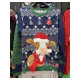 New Holiday Time Light Up Cow Ugly Christmas
