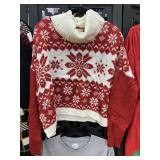 Yet Again Snowflake Christmas Sweater Size M