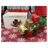 Newbury Collections Holiday Candle Sleigh