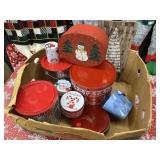 Christmas Tins and Canisters