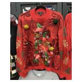 33 Degrees Flamingo Ugly Christmas Sweater