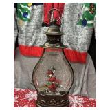 Holiday Lantern Snow Globe