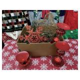 (8) Selection of Christmas Candle Pillars