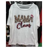 Mama Clause Tshirt - No Size Indicated