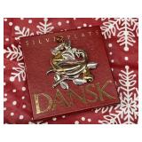 Dansk Silverplate Partridge Ornament