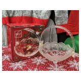 Mikasa Silent Night Handled Basket