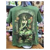The Mountain Green Fairy Tshirt Size M