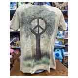 2009 The Mountain Peace Tree Tshirt Size M