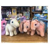 (4) Vintage My Little Pony Hasbro Softies