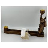 New Egyptian Anubis Candle Holder
