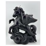 Vintage Wax Pegasus Candel Figurine