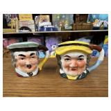 1950's Vintage Toby Mugs