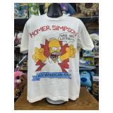 Vintage 1990 Homer Simpson Tshirt Size XL