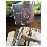 (9) Selection of Vintage Record Albums