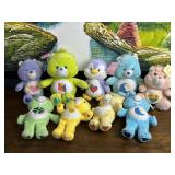 (9) Care Bear Plush, Some New with Tags