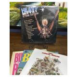 (4) Vintage Record Albums - Heavy Metal