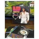 (5) Vintage Record Albums - Elvis, Blondie