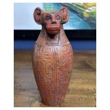 Vintage Carved Egyptian Canopic Jar