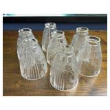 Vintage Casablanca Etched Glass Scnces