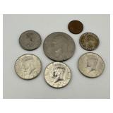 (7) Vintage American Collectible Coins