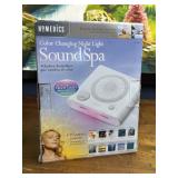 Homedics Color Changing Night Light Sound