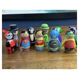 Pottery Barn DC Superhero Wooden Dolls