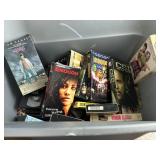 Box Lot of HVS and DVDs