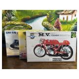 (3) Vintage Airplane Models