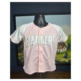 MLB True Fan Rangers Jersey Size XL