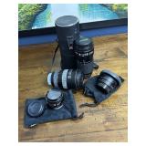 (4) Nikon Camera Lenses