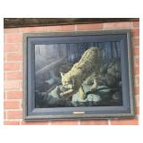 "Lunar Loner" by J.H. Johnson 1993 Painting on C