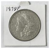 1878 P Morgan Silver Dollar