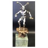 Signed & Numbered Legends Mixed-Media Sculpture