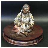 Signed & Numbered Legends Mixed-Media Sculpture