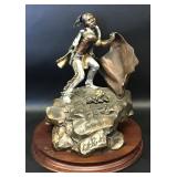 Signed & Numbered Legends Mixed-Media Sculpture