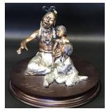 Signed & Numbered Legends Mixed-Media Sculpture