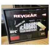 Framed UFC Fight Night Used Gear
