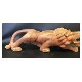 Hand Crafted Lion Statue