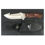 Hand Made Stag Handle Skinning Knife