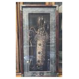 JOHN TRACY II FRAMED NATIVE AMERICAN MOTIF ARROW