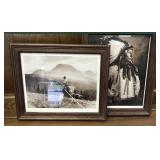 Framed Native American Prints