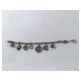 Sterling Silver Charm Bracelet