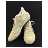 Autographed shoes worn by Jack Lemmon