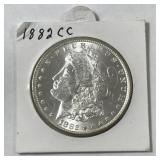 1882 UN CC Morgan Silver Dollar