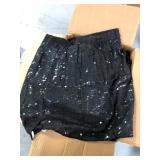 Selection of Black Sequined Shirts and Shorts